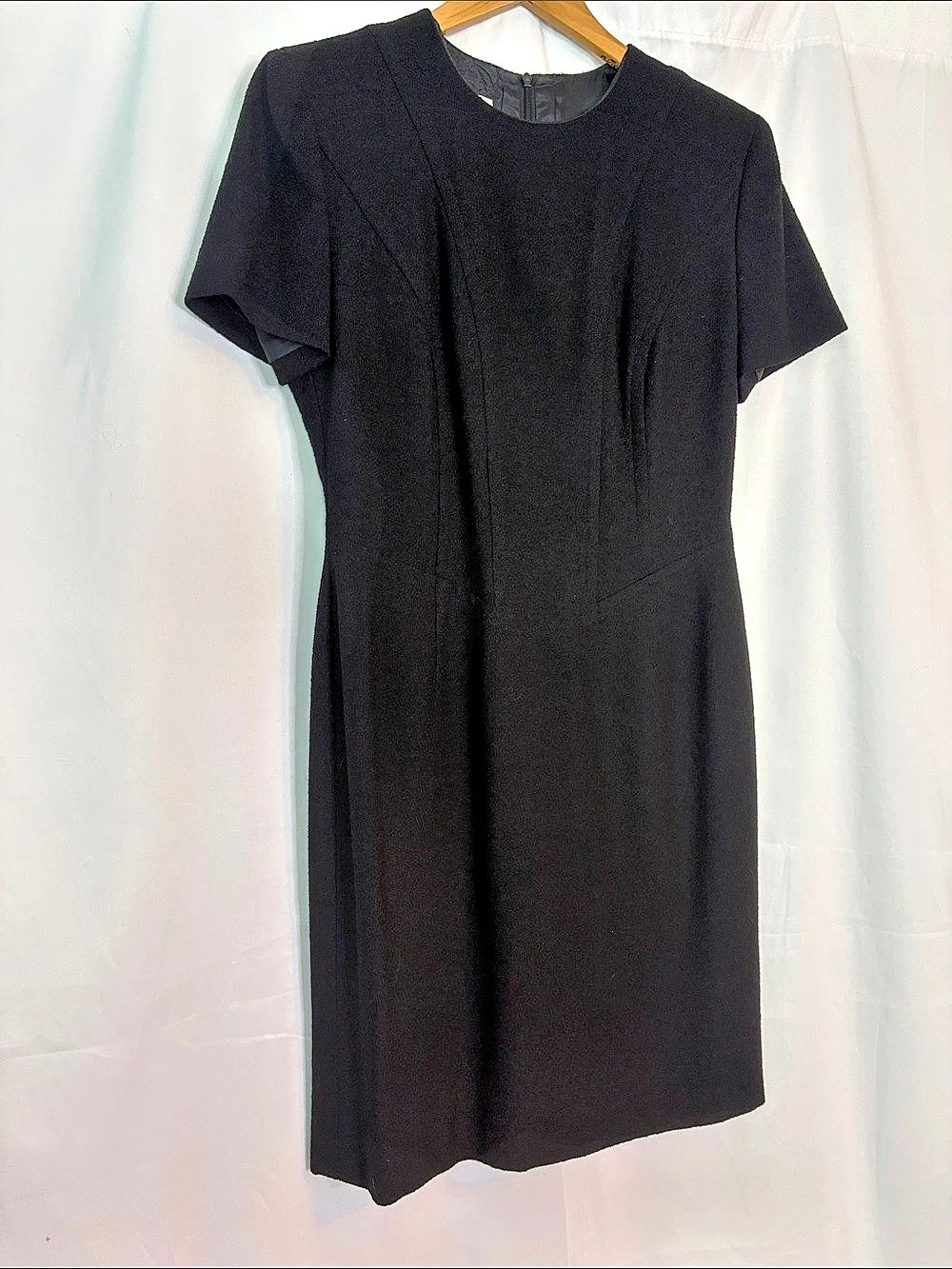 Escada Margaretha Ley Black Mini Dress Size 38